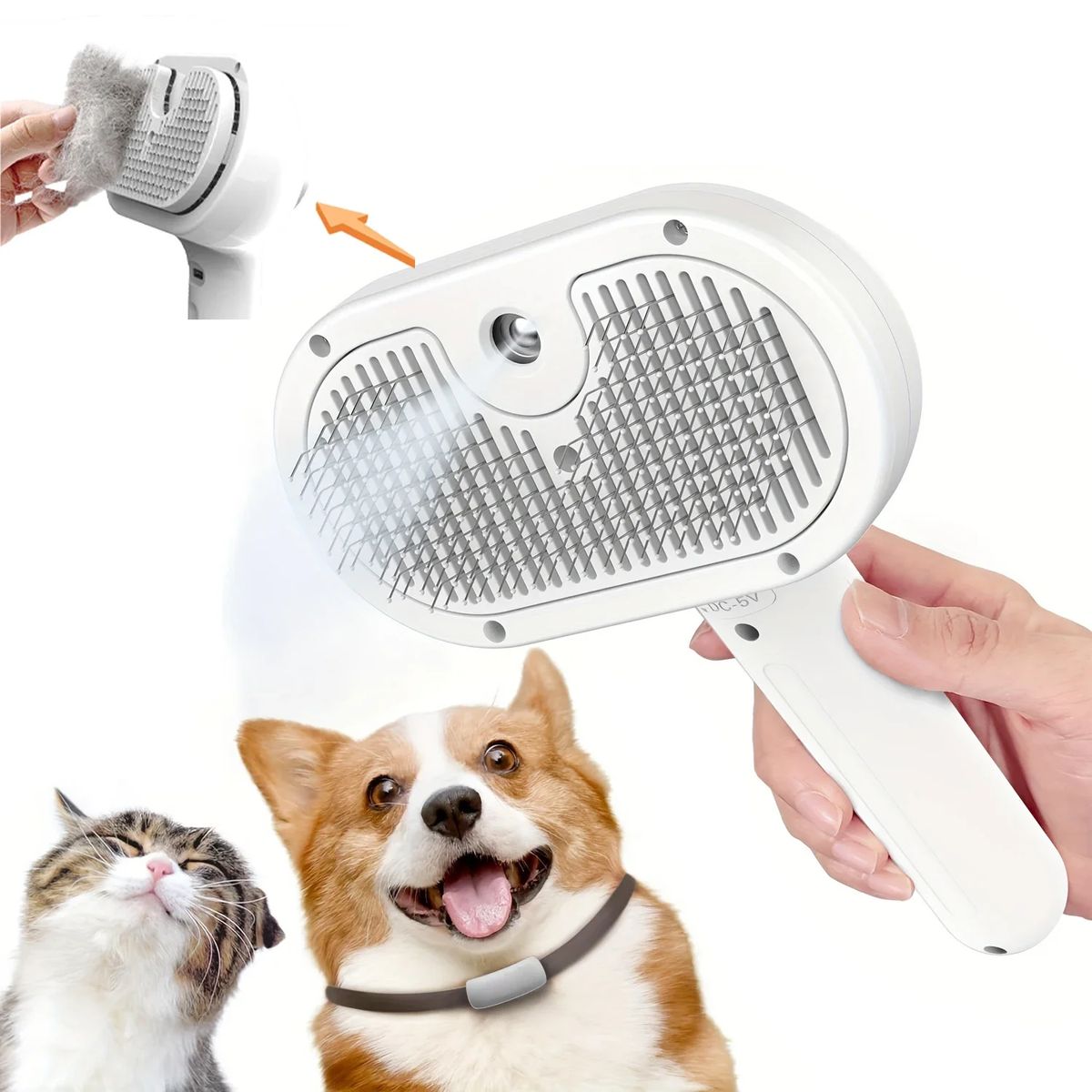 Pet Steam Brush