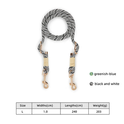 Hands-Free Dogs Lead Rope New Fashion Multi-Function Pet Leashes for Small Medium and Large Dogs Outdoor Running Walking 10 in 1