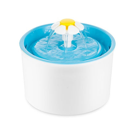 Fashion Automatic Lower Style DogKitten Water Drinking Pet Fountain Pet Bowl Drink Dish Filter
