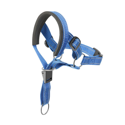 Dog Mouth Muzzles anti Bark Dog Collar Breathable Dog Training Tool Nylon Muzzle Set with Reflective Strips Summer Pet Leashes