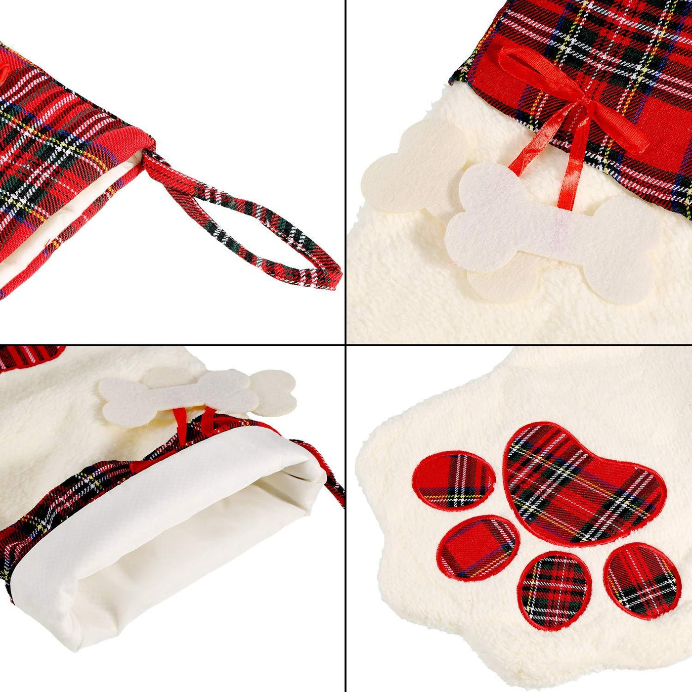 Cat Paw Christmas Stockings
