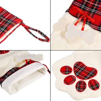 Cat Paw Christmas Stockings