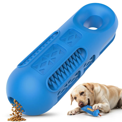 Dog Toys for Aggressive Chewers,Interactive Natural Rubber Chew Toy for Large Medium Breed