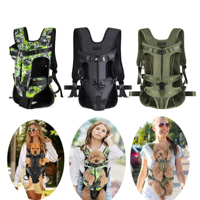 Pet Backpack Carriers Pets Dog Carriers Bags Portable Cat Backpack for Dogs Cat Double Shoulder Carry Bag Puppy Travel Dog Bags