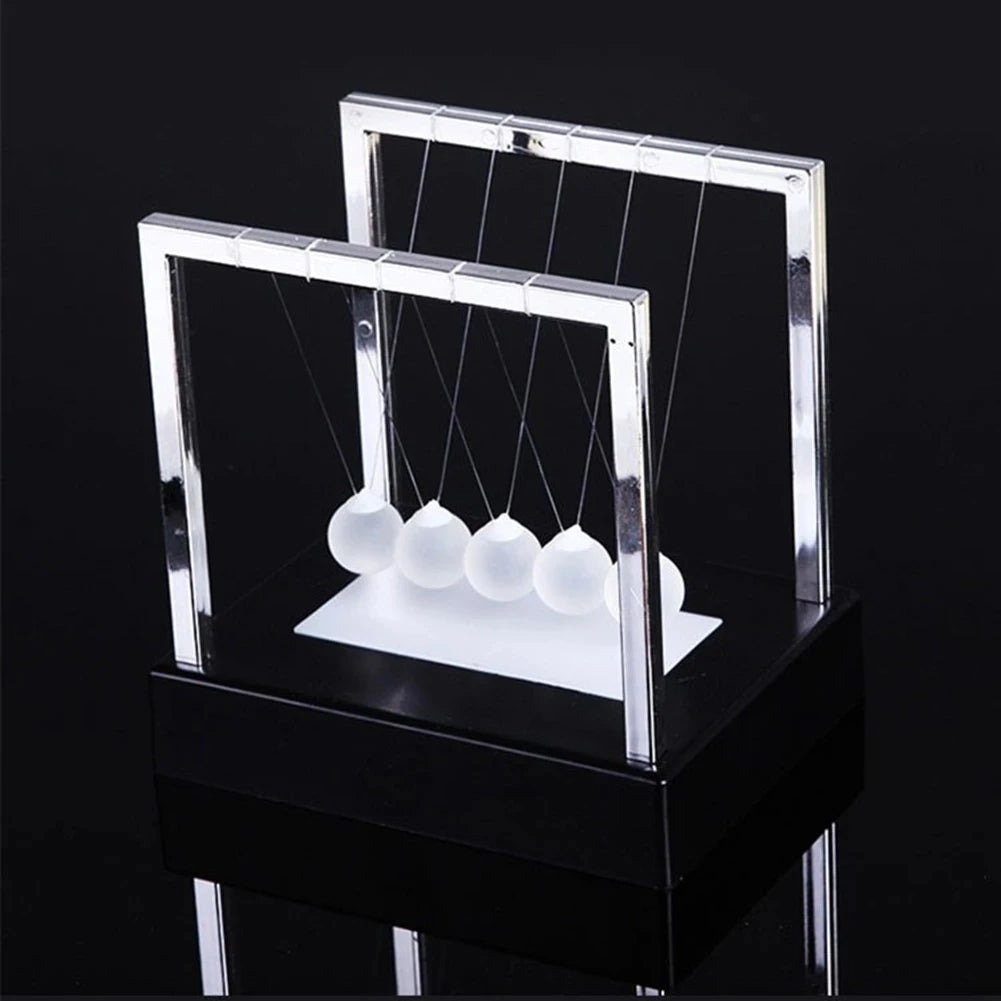 Newtons Cradle Early Fun Development Educational Desk Gift Newton'S Cradle Ball Metal Pendulum Ball Educational Desk