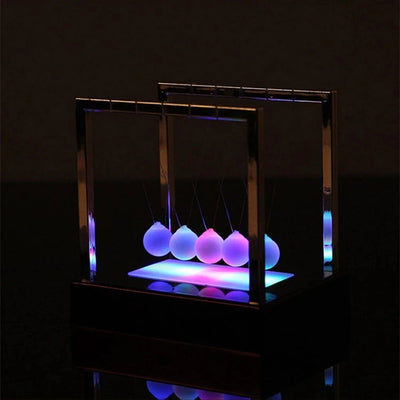 Newtons Cradle Early Fun Development Educational Desk Gift Newton'S Cradle Ball Metal Pendulum Ball Educational Desk