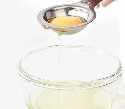 Egg Yolk White Separator – Easy Kitchen Gadget Sieve Tool for Baking & Cooking