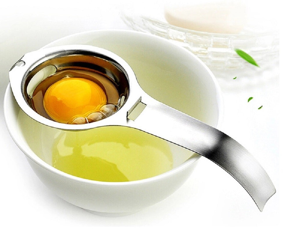 Egg Yolk White Separator – Easy Kitchen Gadget Sieve Tool for Baking & Cooking
