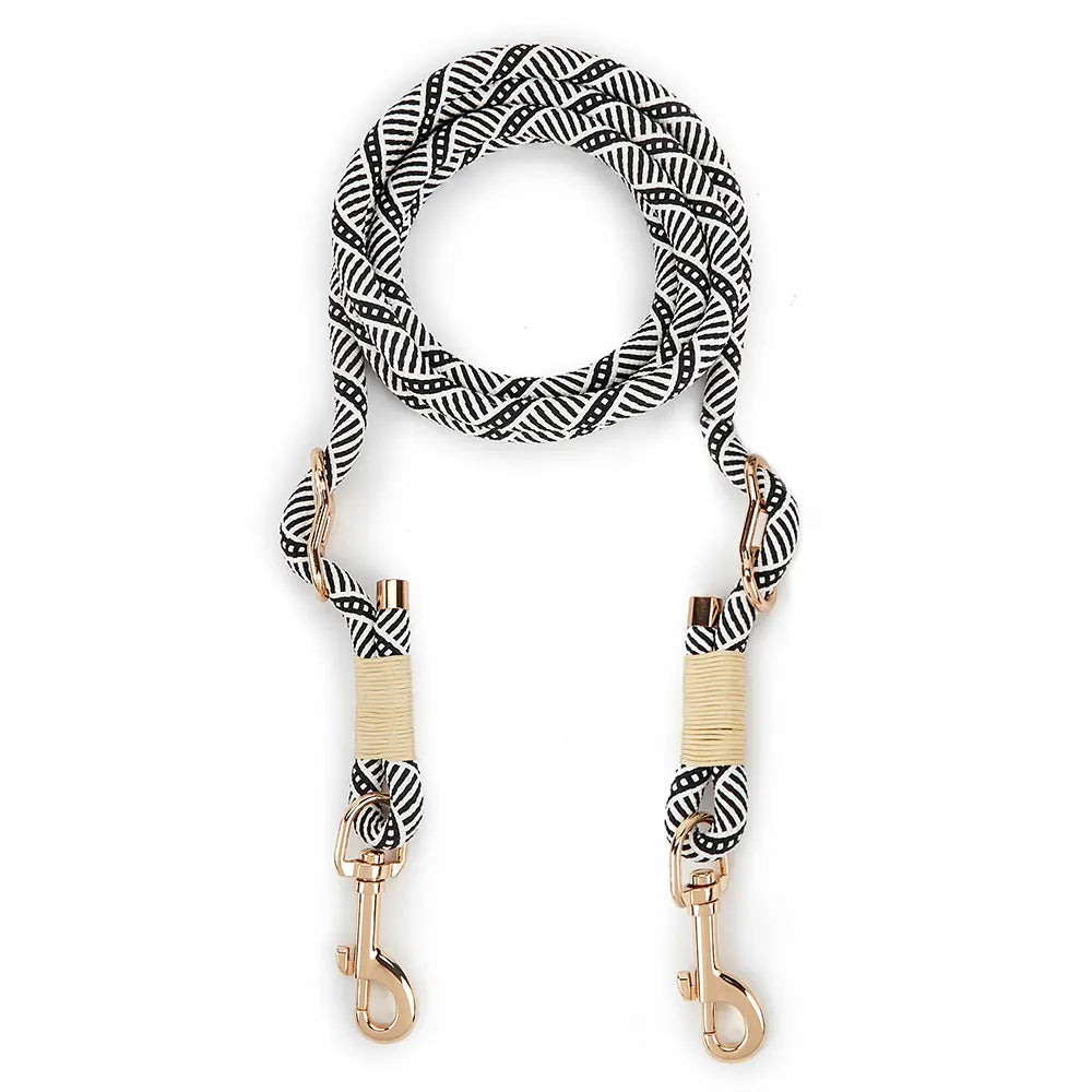 Hands-Free Dogs Lead Rope New Fashion Multi-Function Pet Leashes for Small Medium and Large Dogs Outdoor Running Walking 10 in 1