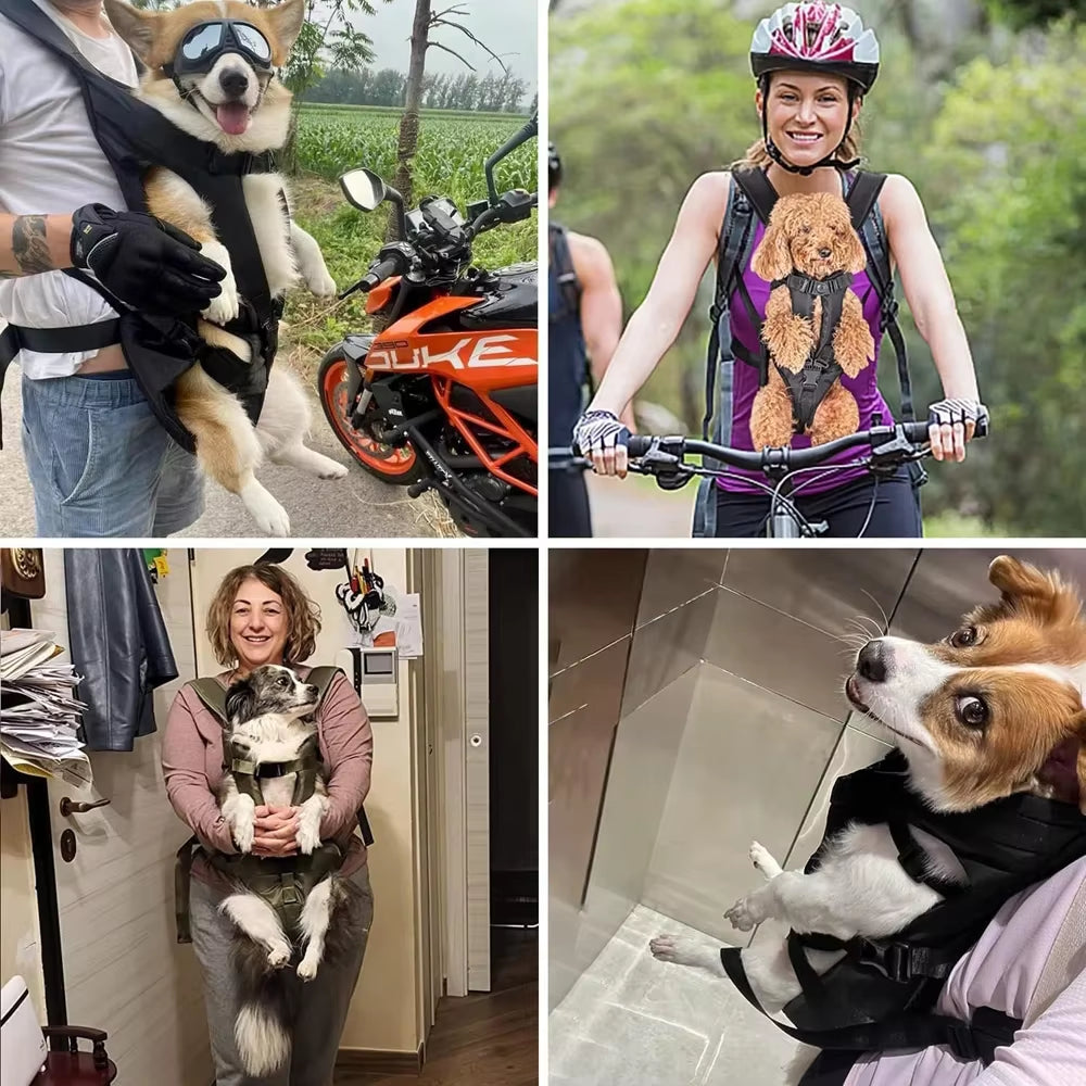 Pet Backpack Carriers Pets Dog Carriers Bags Portable Cat Backpack for Dogs Cat Double Shoulder Carry Bag Puppy Travel Dog Bags