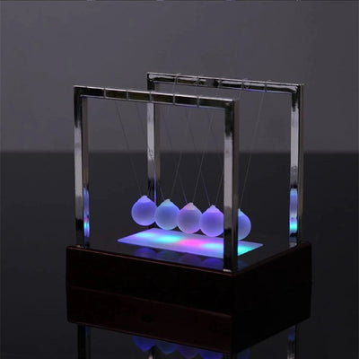 Newtons Cradle Early Fun Development Educational Desk Gift Newton'S Cradle Ball Metal Pendulum Ball Educational Desk