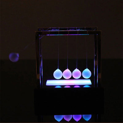 Newtons Cradle Early Fun Development Educational Desk Gift Newton'S Cradle Ball Metal Pendulum Ball Educational Desk