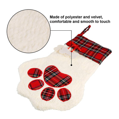 Cat Paw Christmas Stockings
