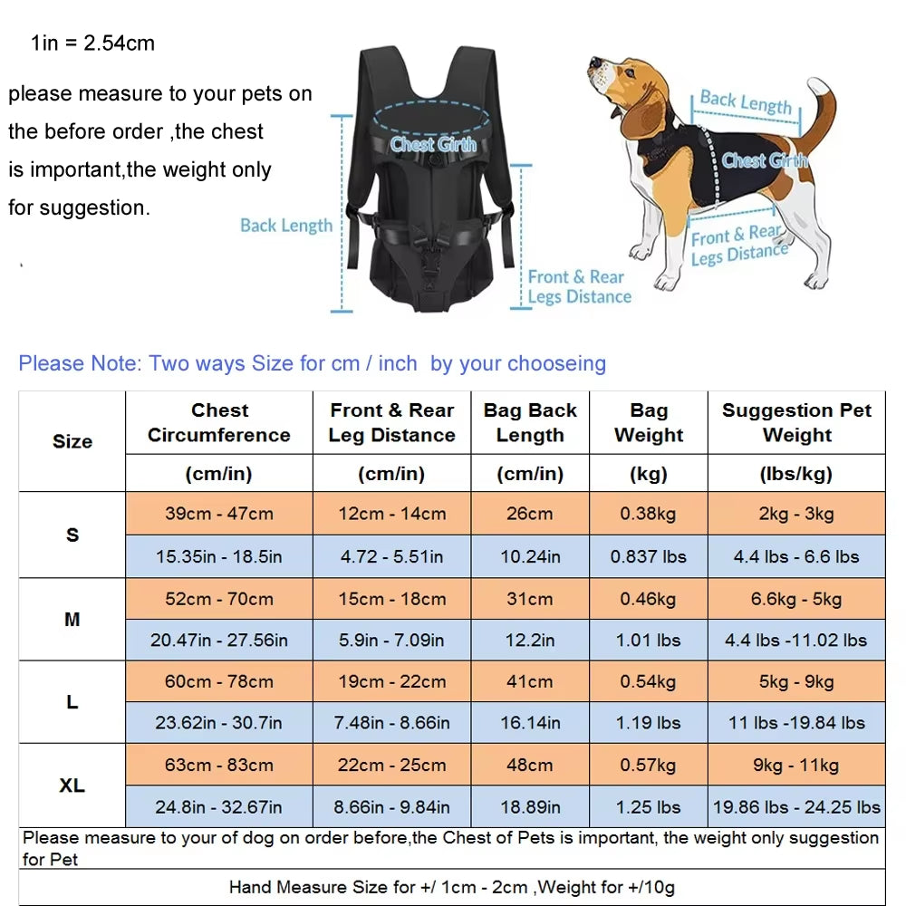 Pet Backpack Carriers Pets Dog Carriers Bags Portable Cat Backpack for Dogs Cat Double Shoulder Carry Bag Puppy Travel Dog Bags