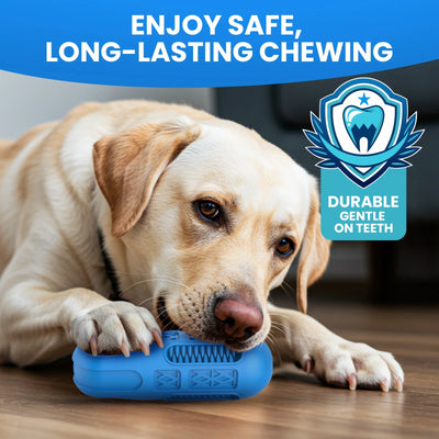 Dog Toys for Aggressive Chewers,Interactive Natural Rubber Chew Toy for Large Medium Breed
