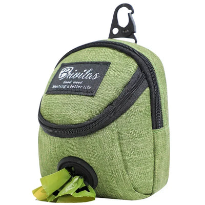 Pet Dog Treat Pouch Poop Dispenser Portable Multifunction Dog Training Bag Outdoor Travel Dog Bag Durable Pet Accessories
