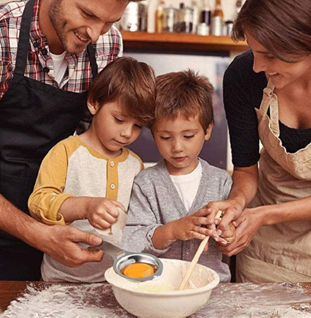 Egg Yolk White Separator – Easy Kitchen Gadget Sieve Tool for Baking & Cooking