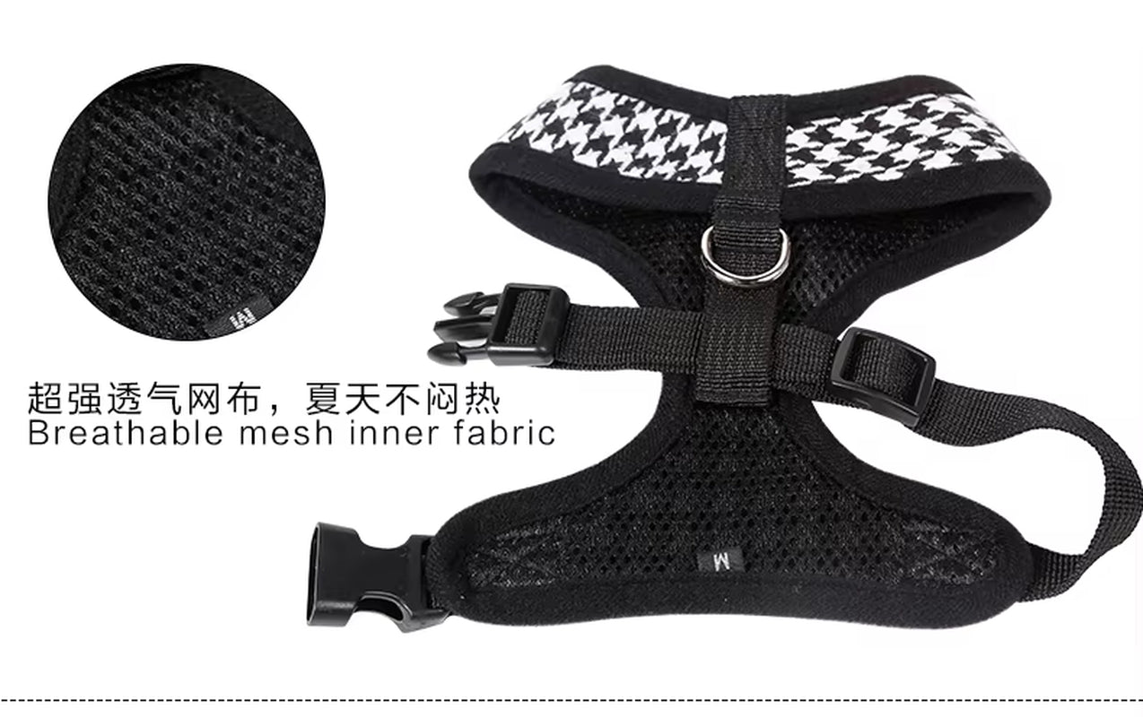Gentleman Dog Collars and Harnesses Black Plover Bow Pet Leashes Accessories for Puppy Small Animal Chihuahua Yorkie Toy Terrier
